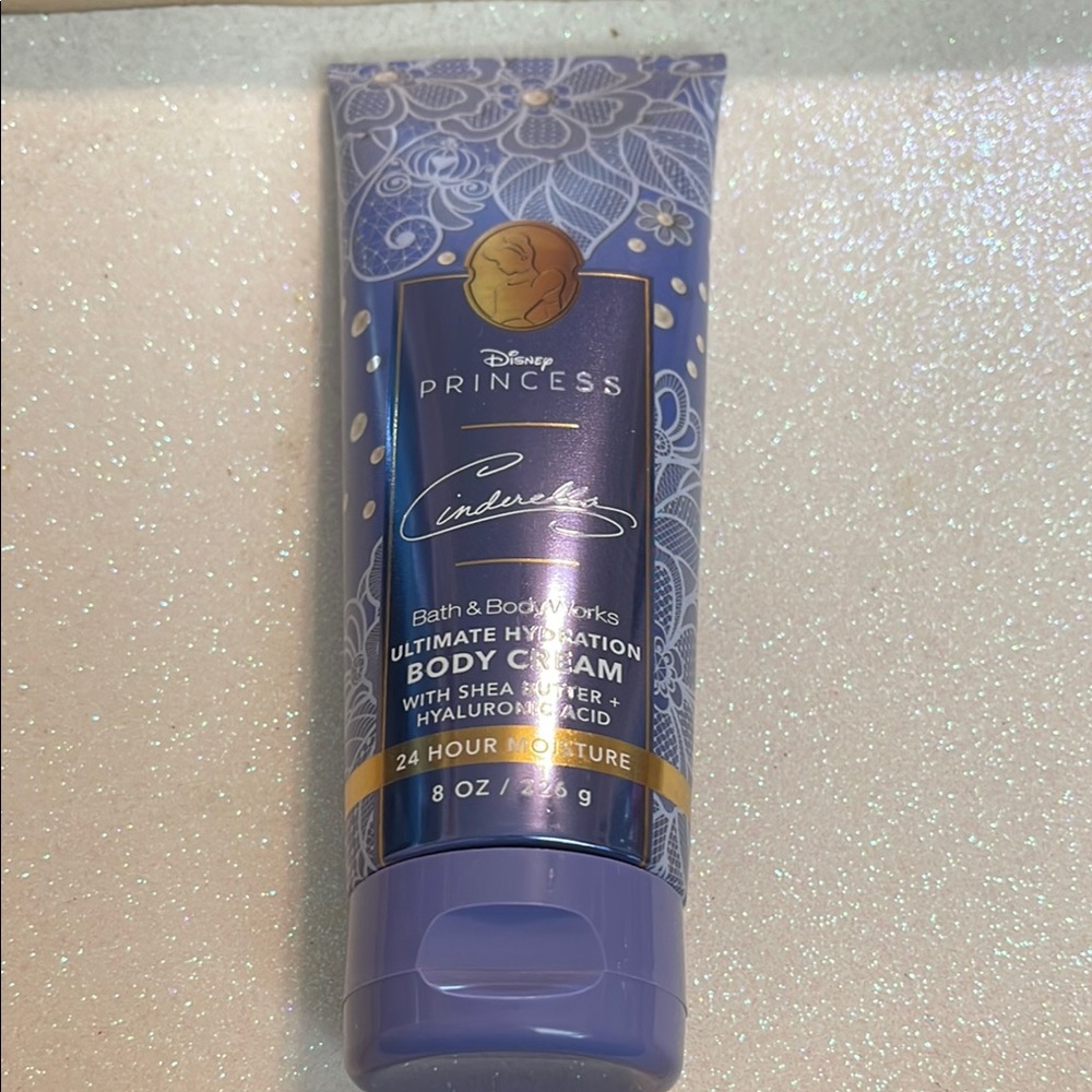 Disney Princess Cinderella Body Cream - Purple and Gold